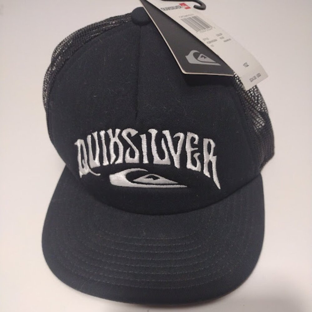 QUICKSILVER TRUCKERS CAP BASEBALL HAT SNAPBACK